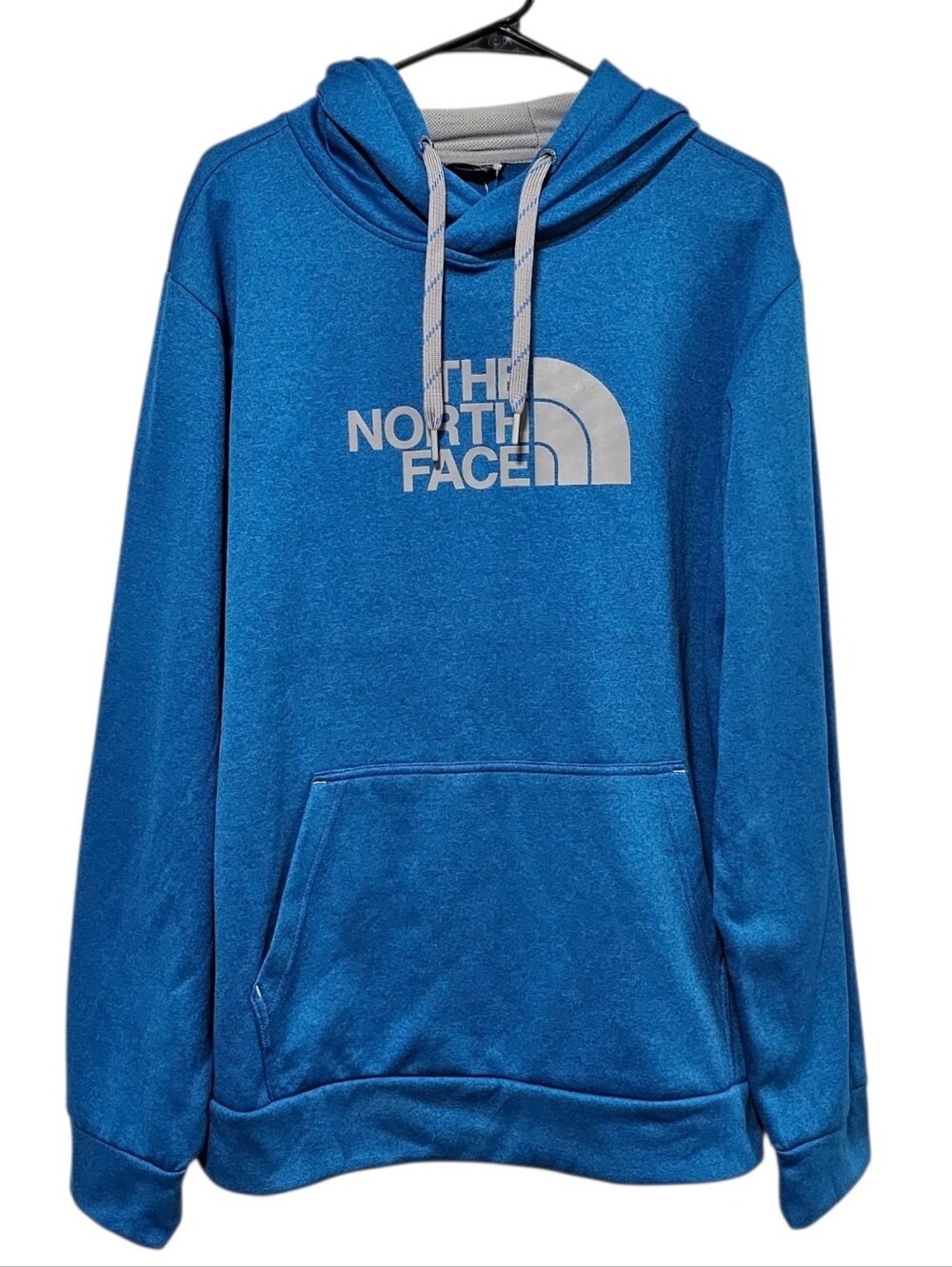 The North Face New Men's Snorkel Blue Long Sleeve M Surgent Hoodie Size XL